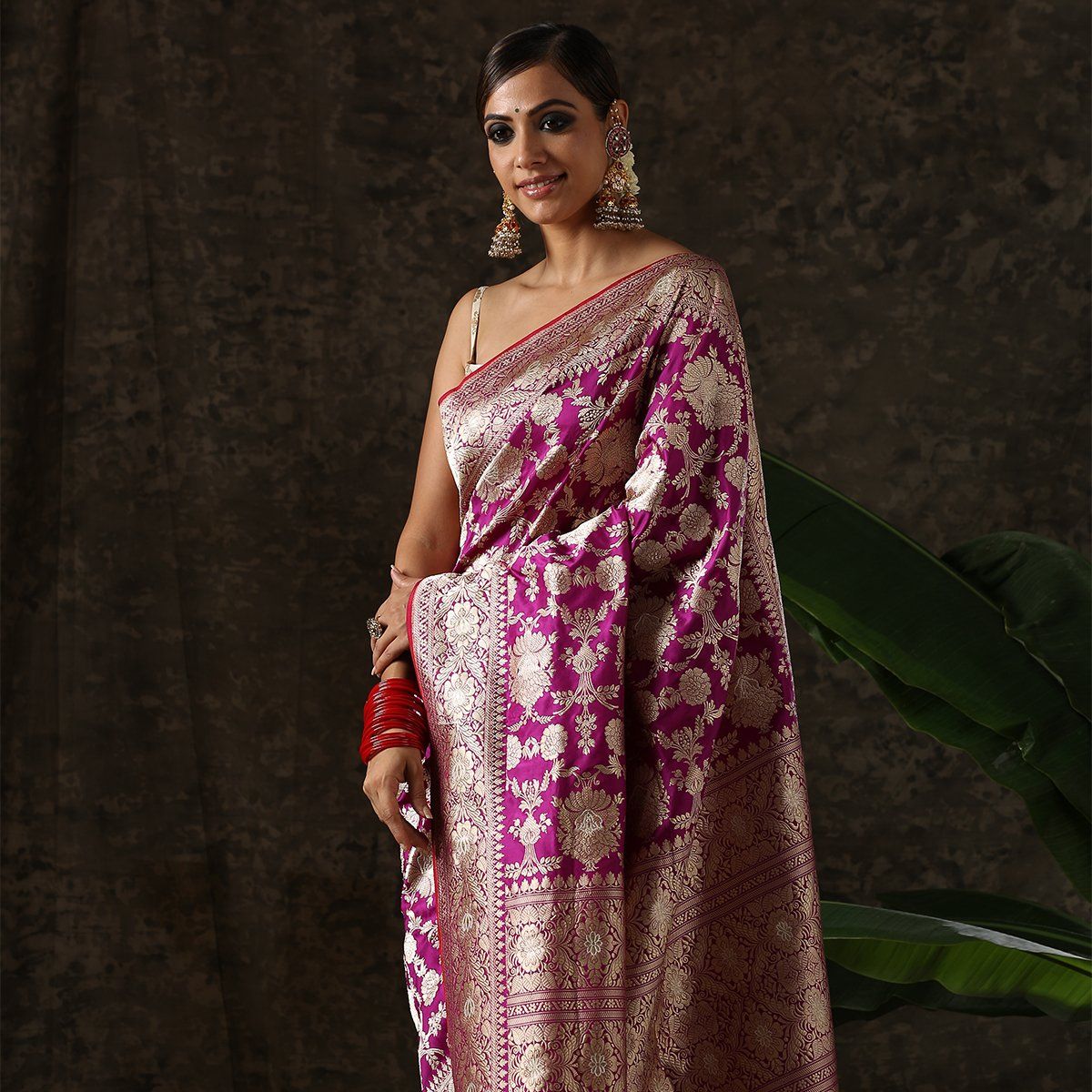 Bengali banarasi clearance wedding sarees